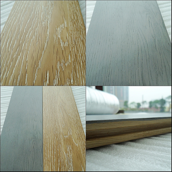 Wire Brushed Timber Floor